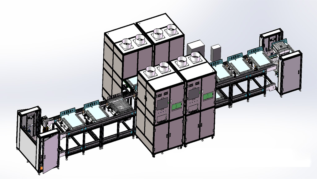 Yino Technology’s fully automatic ATE (Automatic Test Equipment) test line successfully passes acceptance